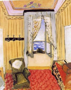 Henri Emile Benoit Matisse : my room at the beau-rivage